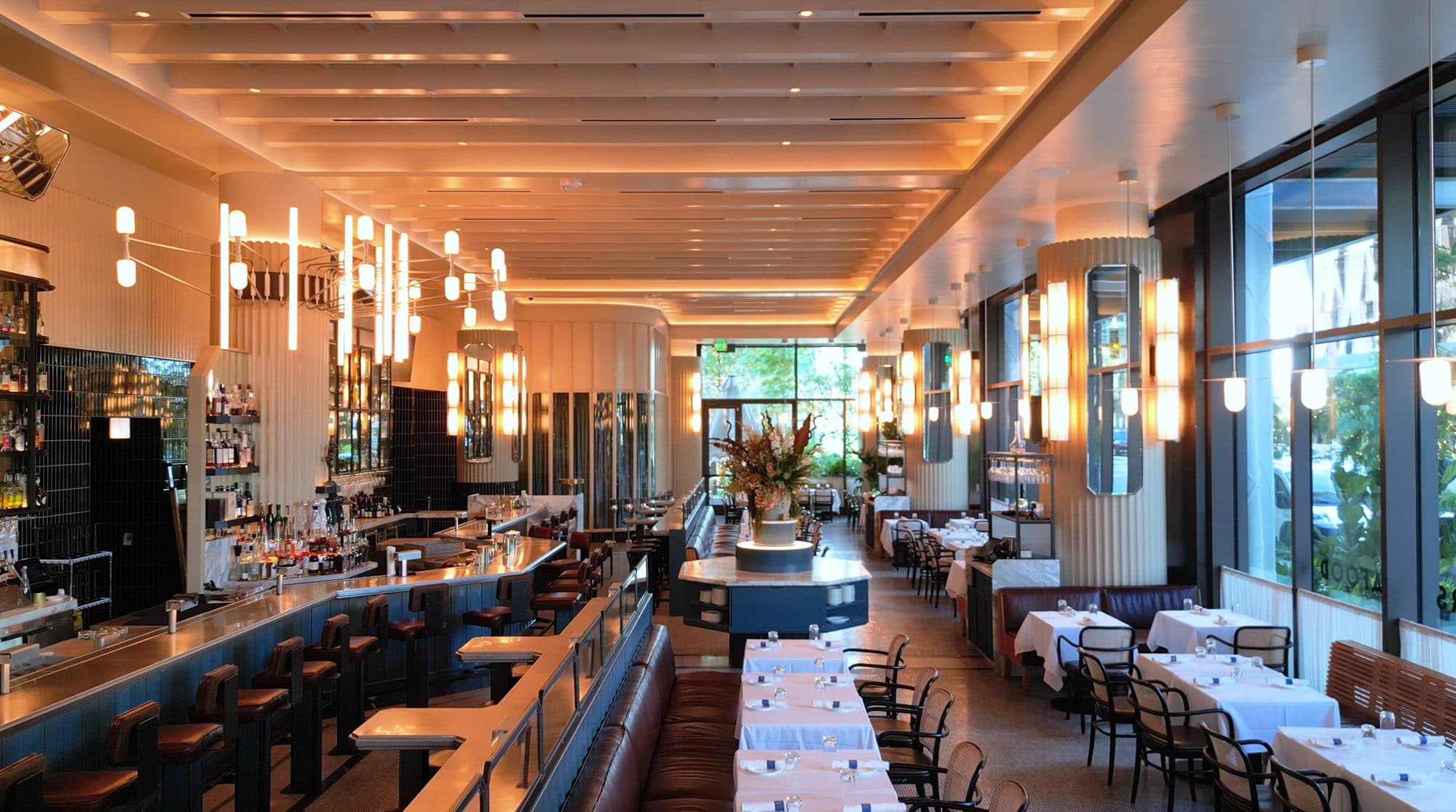 Boulon Brasserie dining room
