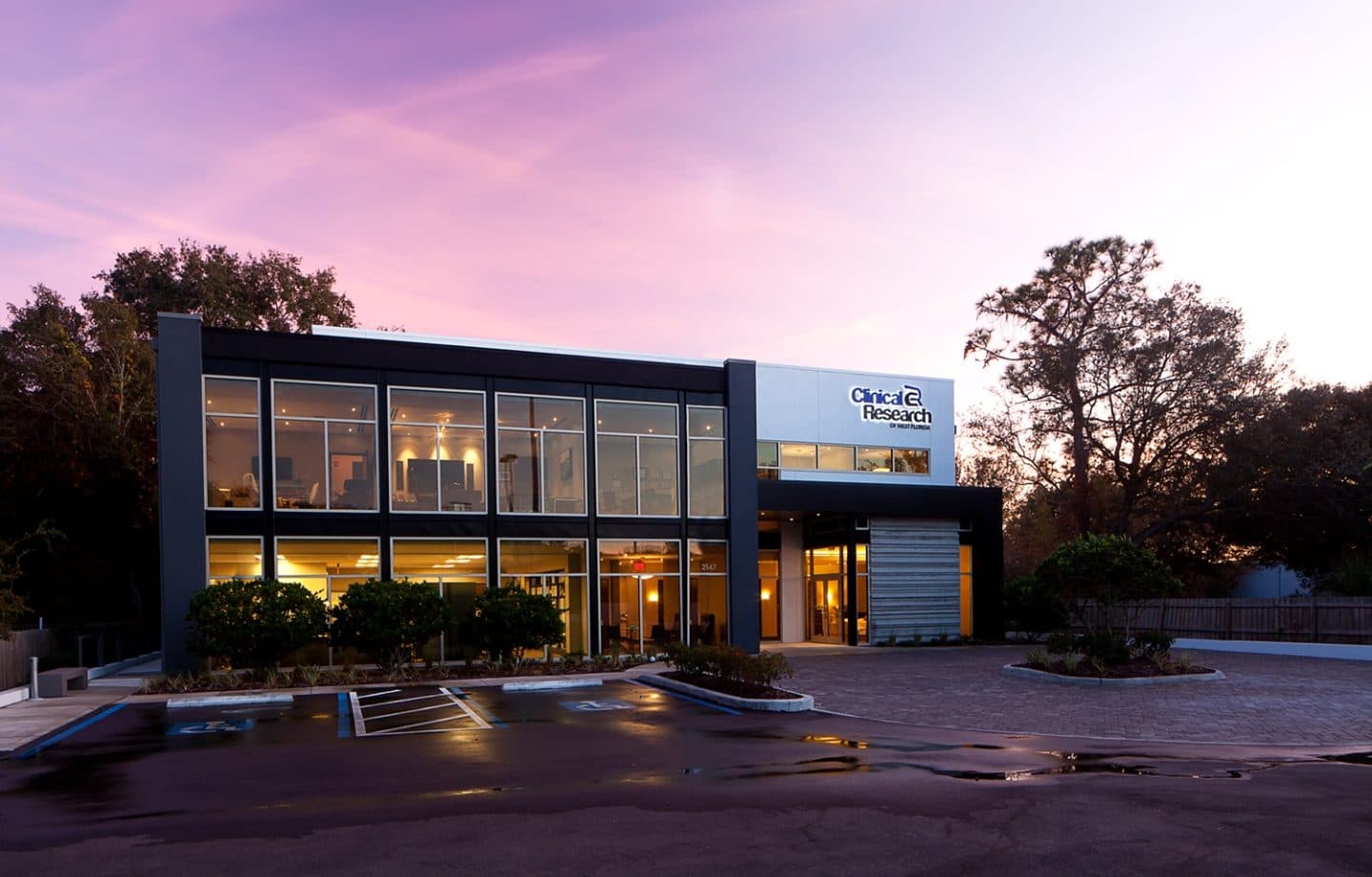 Clinical Research Office reception and waiting area