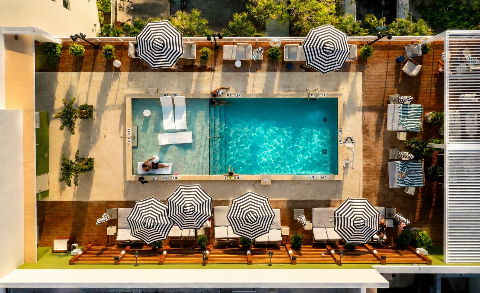 Hiatus Hotel rooftop pool