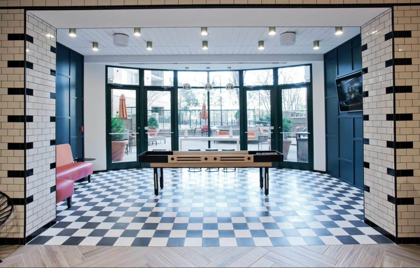 Wilson Apartments game room