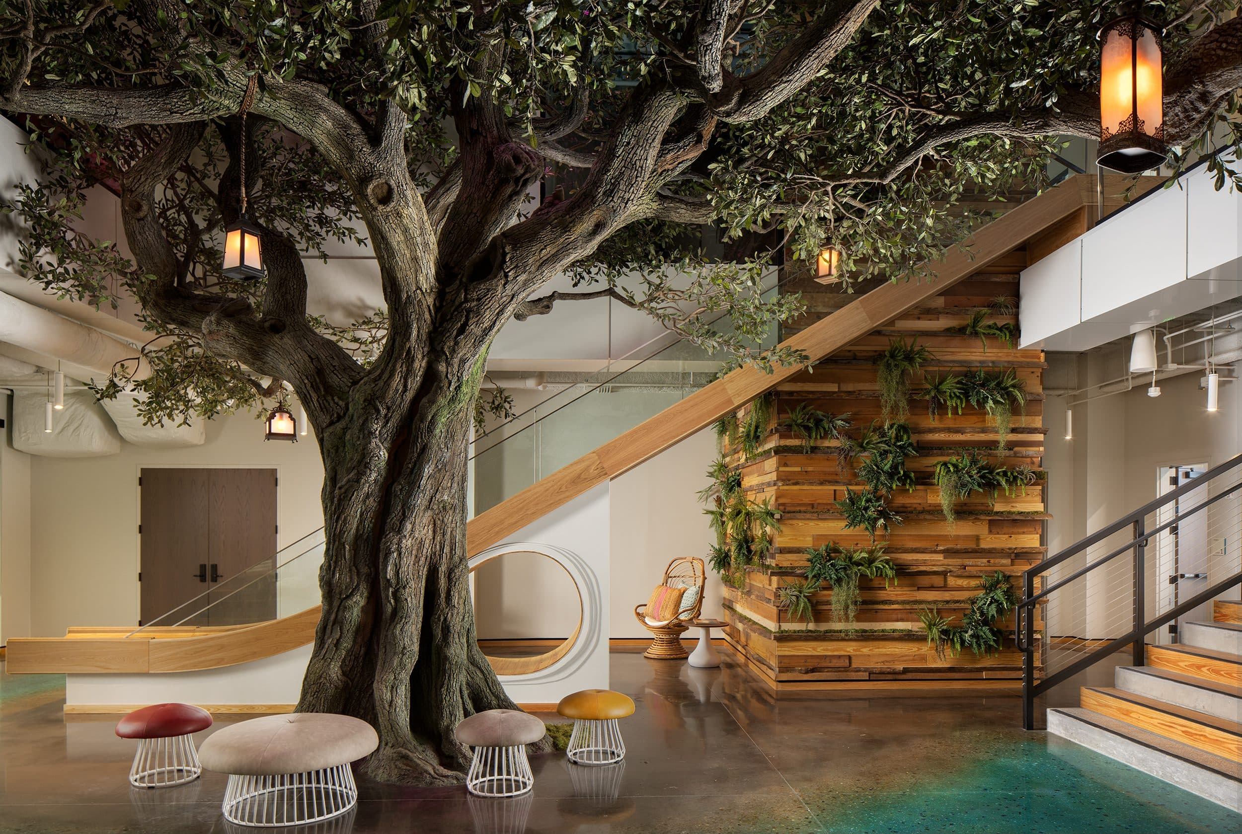 Wish Farms Headquarters interior