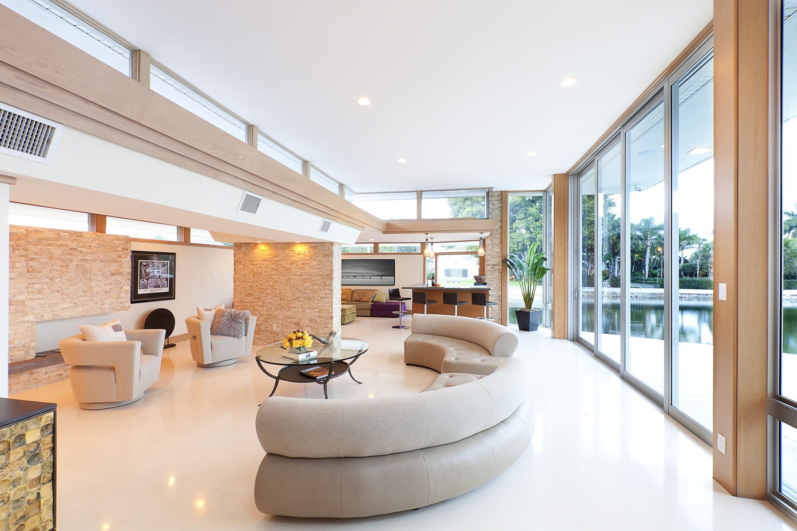 Linear Residence great room