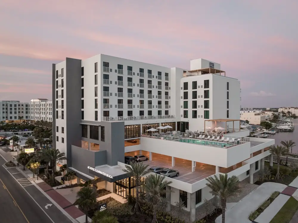 AC Hotel by Marriott on Clearwater Beach designed by Behar Peteranecz Architecture