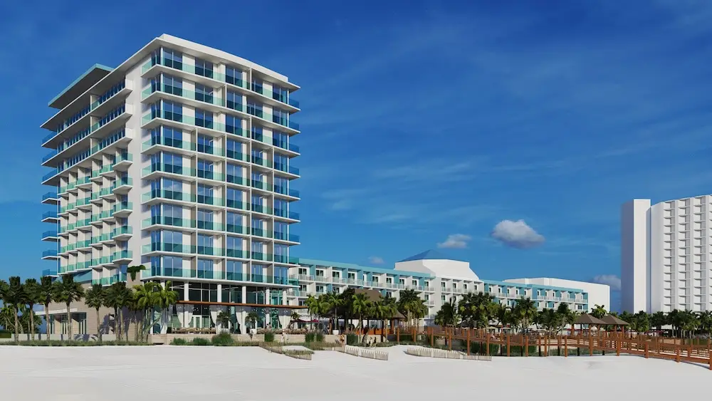 Hampton Inn Pensacola Beach Hotel by Behar Peteranecz Architecture