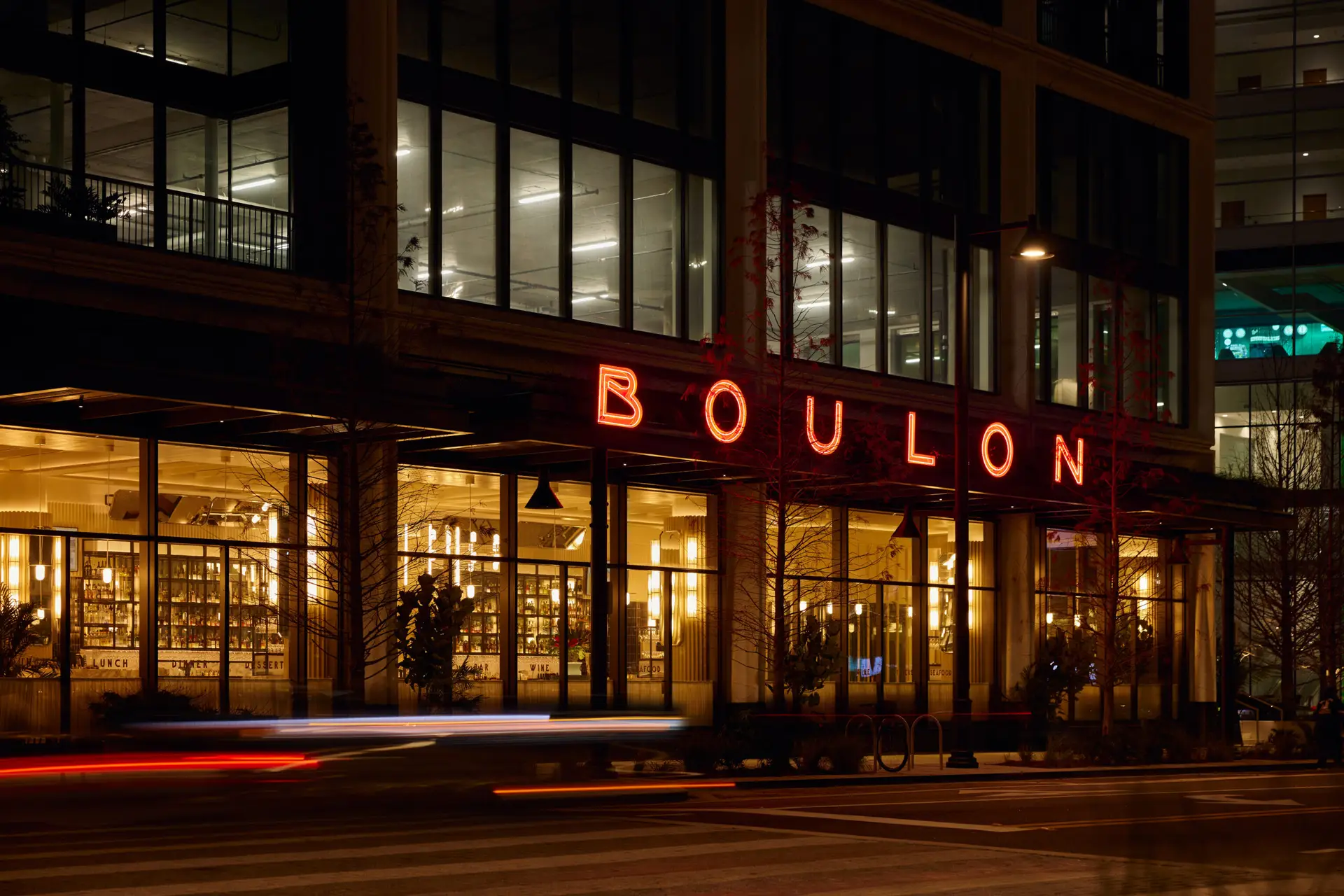 Boulon Brasserie Restaurant in Tampa, designed by Behar Peteranecz Architecture