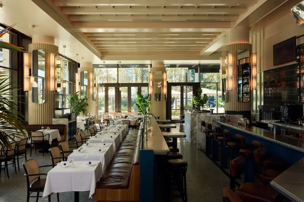 Boulon Brasserie in Tampa designed by Behar Peteranecz Architecture